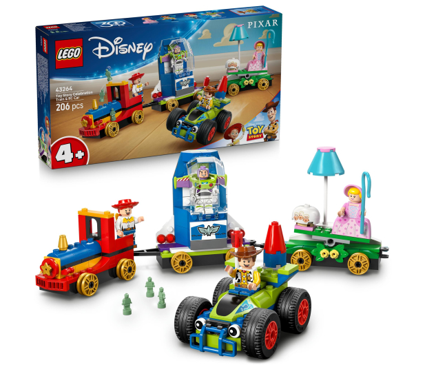 LEGO Disney 43264 Toy Story — okolicznościowy pociąg i pan sterow - 1331635 - zdjęcie 2